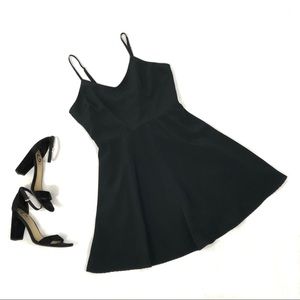 F21 Black Mini A-Line Dress